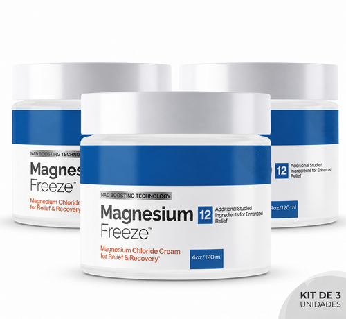 Pack of 3 Magnesium Freeze 120 ml jars