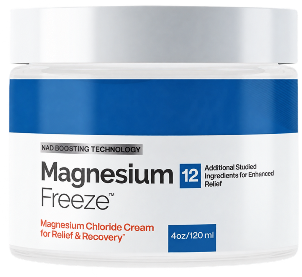 Krem Magnesium Freeze do stosowania miejscowego, słoik 120 ml