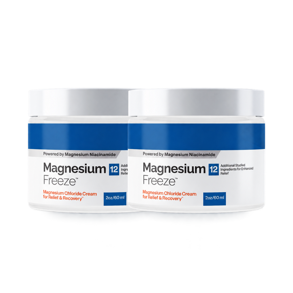 Dwa słoiki Magnesium Freeze