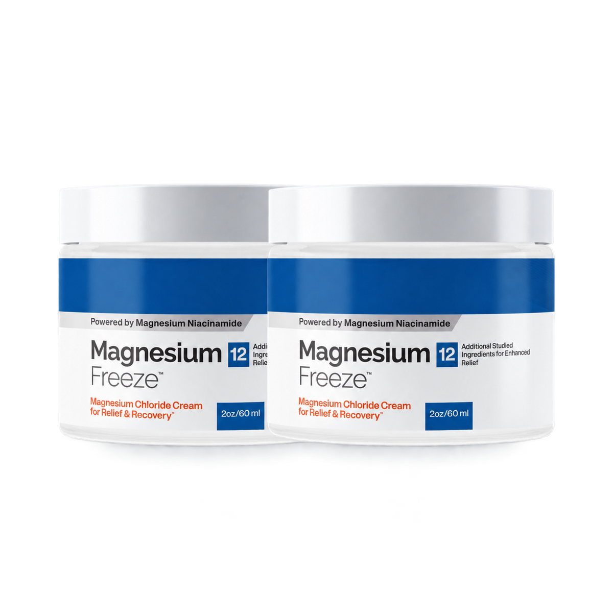 Two jars of Magnesium Freeze