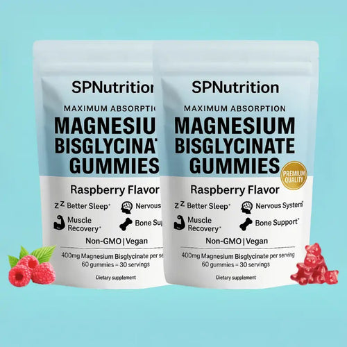 Two bags of Magnesium Bisglycinate Gummies