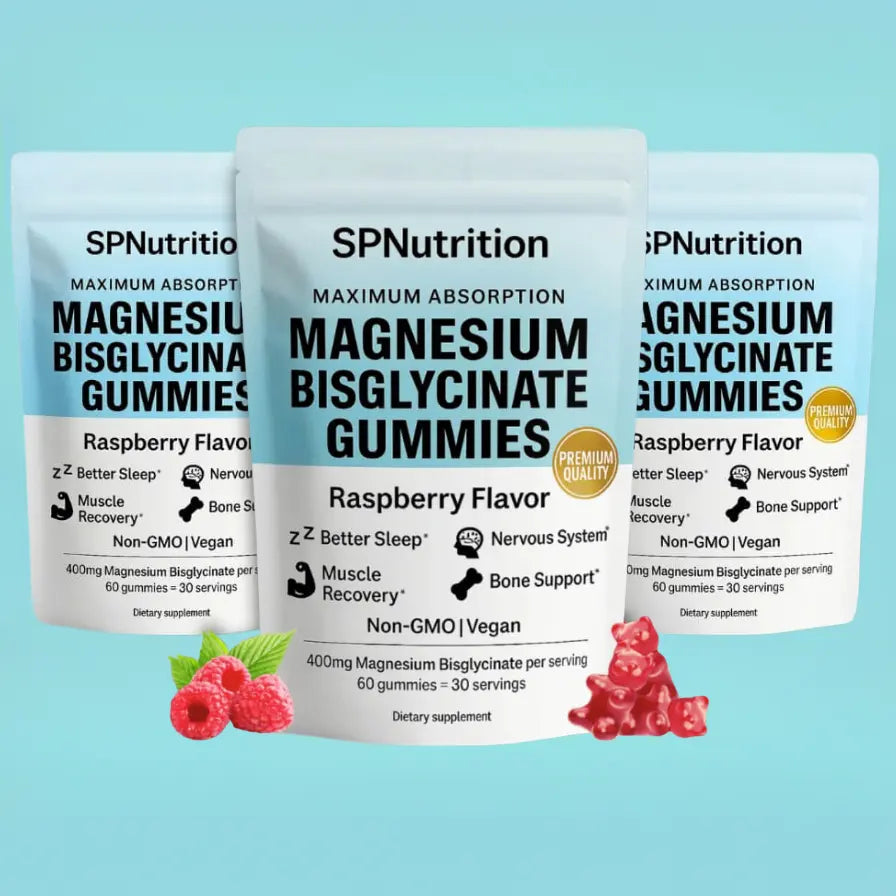 Three bags of Magnesium Bisglycinate Gummies