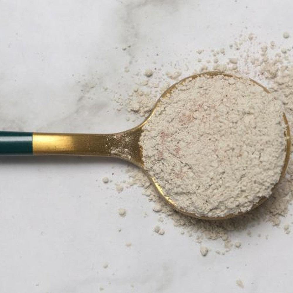 Spoonful of collagen powder